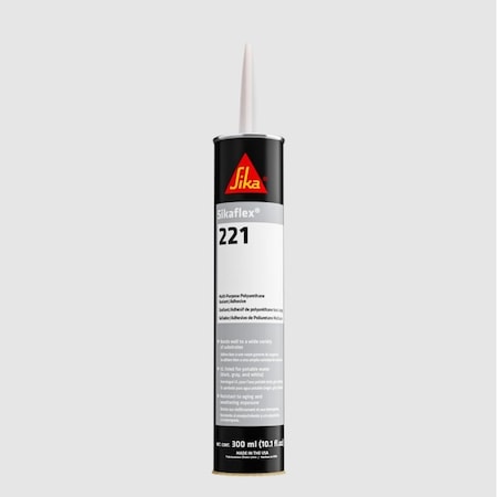 Sika 300 ml, Cartridge, Aluminum, Sikaflex 221 SIKA-90892
